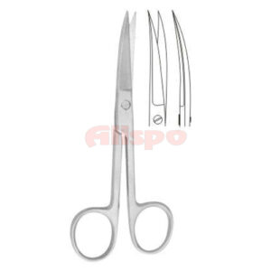 Surgical Scissors Curved 13cm Q