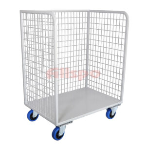 Open Front Mesh Bulk Delivery Trolley