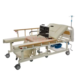 Function Manual Hospital Bed with Split Able Wheelchair