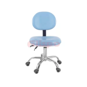 Dental Rolling Stool with Back Support