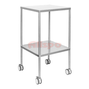 Stainless Two Shelves No Rails Trolley 500 x 900mm