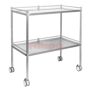 Stainless Two Shelves Trolley Juvo - 500 x 900mm