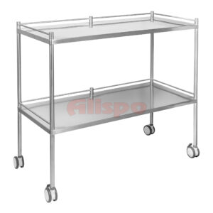 Stainless Two Shelves Trolley Juvo - 500 x 1100mm