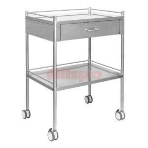 Stainless One Drawer Trolley Juvo 500 x 700mm